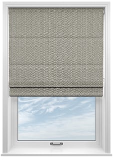 Bellavelle Chevron, Evergreen - Roman Blind